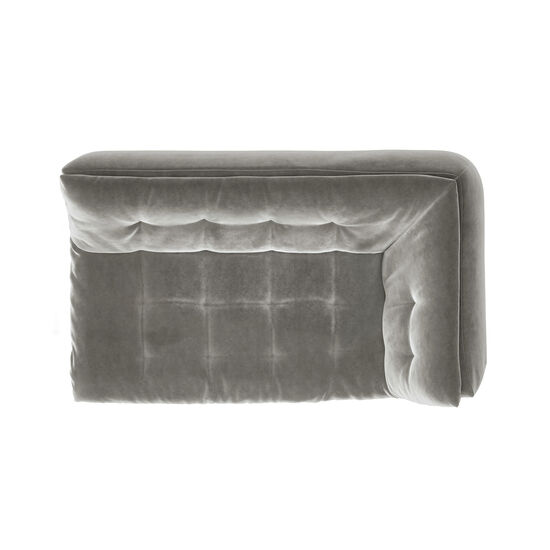 Sandvig Sofa 180 Armlehne links Quarz