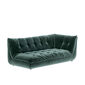 Sandvig Sofa 220 Armlehne links Aquamarin