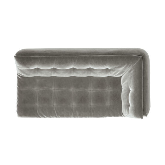 Sandvig Sofa 220 Armlehne links Quarz
