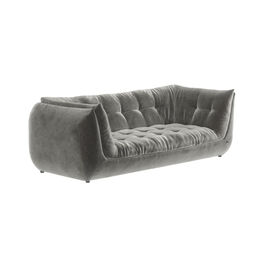 Sandvig Sofa 220 mit Armlehnen Quarz