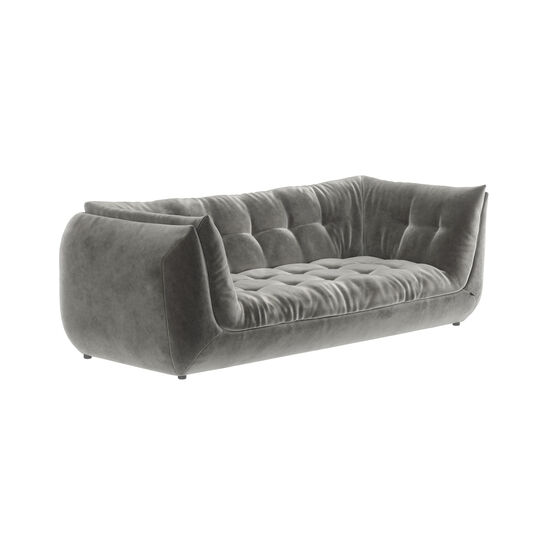 Sandvig Sofa 220 mit Armlehnen Quarz