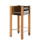 Grill Edelstahl / Teak