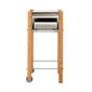 Grill Edelstahl / Teak