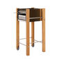 Grill Edelstahl / Teak