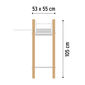 Grill Edelstahl / Teak