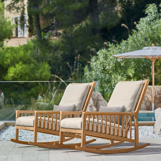 2344-Newhaven-Loungemoebel-Teak-Teakholz-Schaukelstuhl-Hocker-Polster-Linum-Garten