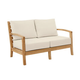 Prado Zweisitzer inkl. Auflagen Dessin "Linum"