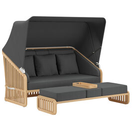 Newcastle Set Grand inkl. Auflagen Dessin "Anthrazit"