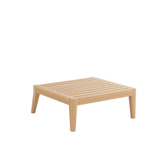 Gartenmöbel-Loungemöbel-Sessel,Hocker & Poufs-Auflagen-Element ohne Lehne-Teakholz