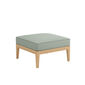 Valencia Lounge Hocker inkl. Auflage Dessin "Mineral/Keder Taupe"