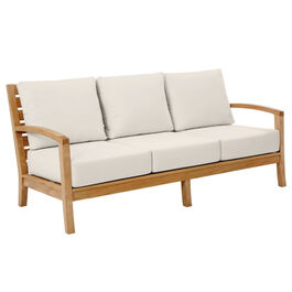 Prado Dreisitzer inkl. Auflagen Dessin "Linum"