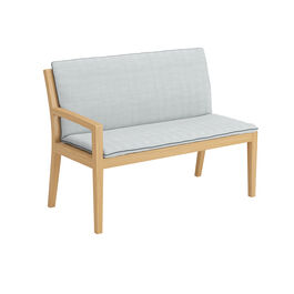 Auflage Valencia Bank Element 120, Dessin "River/Keder Baltic"