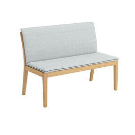 Auflage Valencia Bank Element Mitte 120, Dessin "River/Keder Baltic"