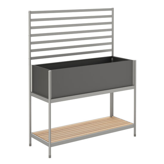 gartenakzente-accessoires-hochbeet-rechteckig-aluminmium-silk-rana-rankwand-hochwertig-frontansicht