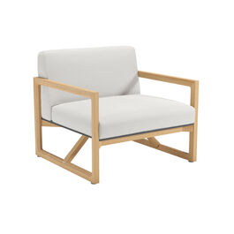 Trey Lounge Sessel inkl. Auflage Dessin "Crystal"