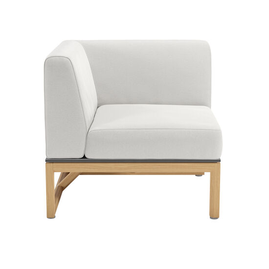 Trey Lounge Eckelement inkl. Auflage Dessin "Crystal"