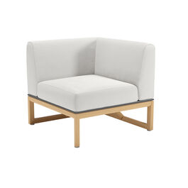 Trey Lounge Eckelement inkl. Auflage Dessin "Crystal"