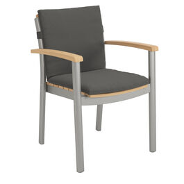 Auflage Monterey Silk Armlehnstuhl Dessin "Anthrazit"