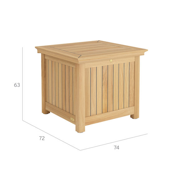 Kissentruhe Teak S