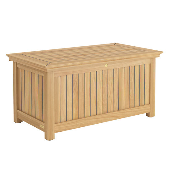 Kissentruhe Teak M niedrig