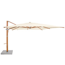 Positano Sonnenschirm Set 3,50 x 3,50 m Elfenbein