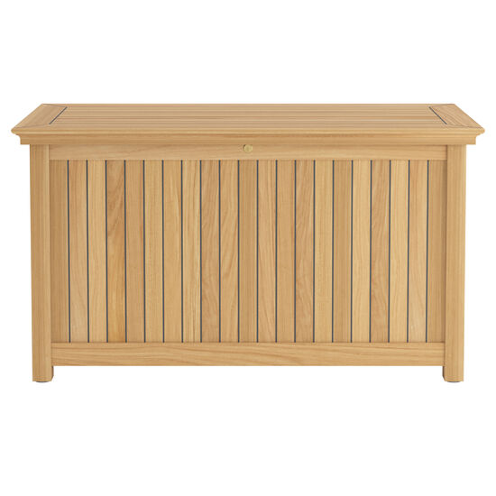 Kissentruhe Teak L hoch