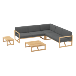 Trey Lounge Set Anthrazit 3