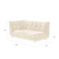 Sandvig Sofa 180 Armlehne rechts Beige