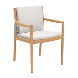 Auflage Cavo Armlehnstuhl, Dessin "Travertin"