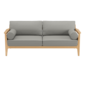Newhaven Sofa inkl. Auflagen Dessin "Stone/Keder Taupe"