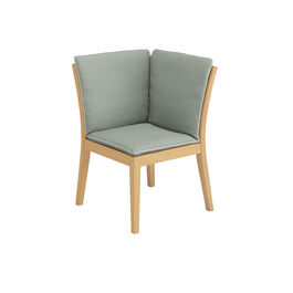 Auflage Valencia Bank Eckelement, Dessin "Mineral/Keder Linum"