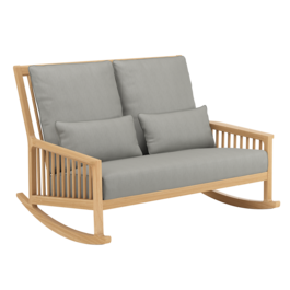 Newhaven Schaukelbank inkl. Auflagen Dessin "Stone/Keder Taupe"