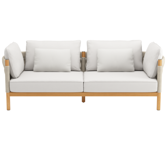 Cavo Lounge Sofa Beige inkl. Auflage Dessin "Travertin"