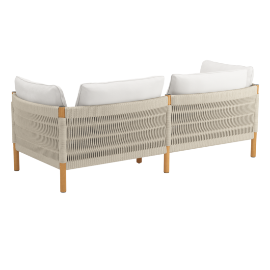 Cavo Lounge Sofa Beige inkl. Auflage Dessin "Travertin"