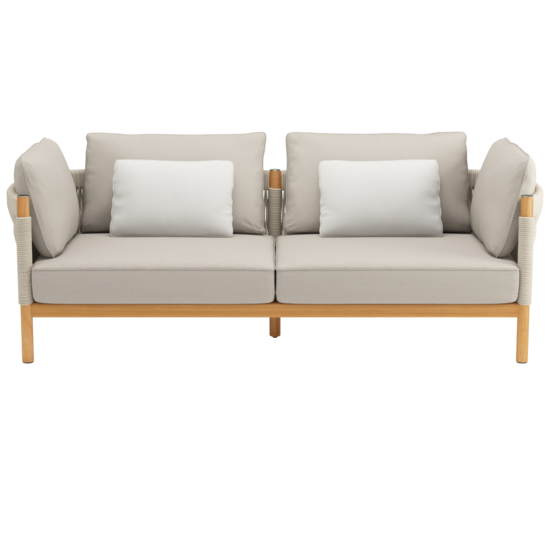 Cavo Lounge Sofa Beige inkl. Auflage Dessin "Nature"