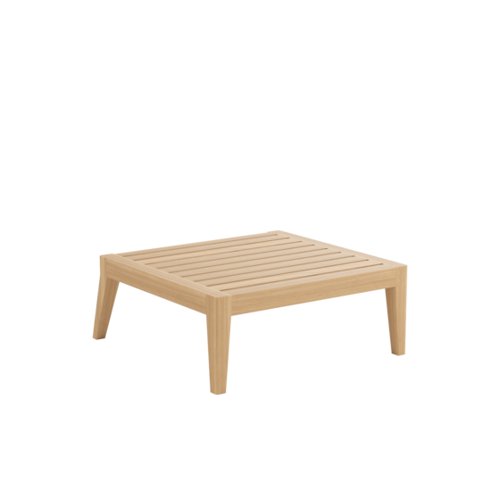 Valencia Lounge Element ohne Lehne inkl. Auflage Dessin "Linum/Keder Pearl"