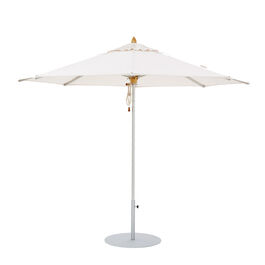 Campania Sonnenschirm Ø 2,80 m Set rund, Elfenbein