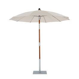 Toscana Sonnenschirm Ø 2,20 m Set rund, Elfenbein