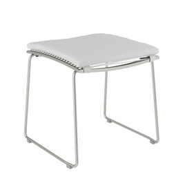 Auflage Pan Hocker für Stuhl Dessin "Crystal"