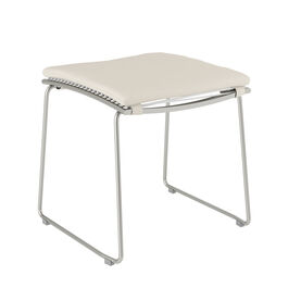 Auflage Pan Hocker für Stuhl Dessin "Linum"