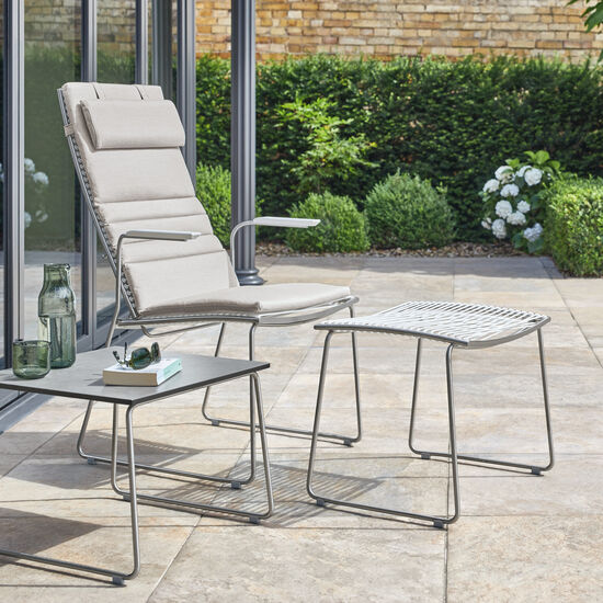 Pan Hocker für Stuhl Weiß