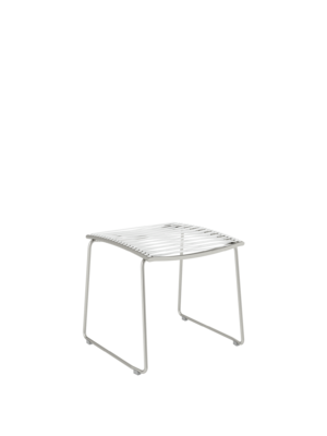 Pan Hocker für Stuhl Weiß