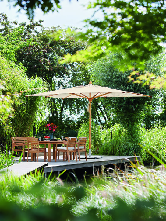 Umbria Sonnenschirm 380 x 380 cm quadratisch