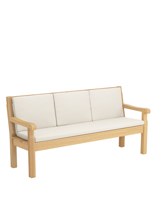 Rückenkissen Summerfield / Hestercombe Bank 180 Linum, 3er-Set