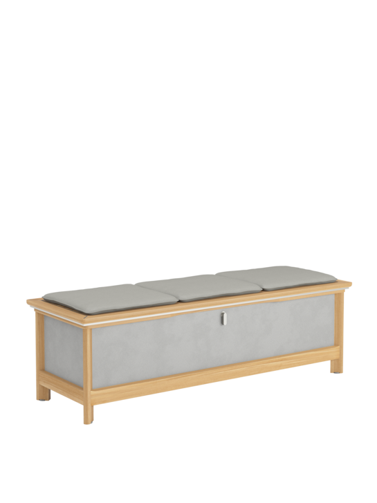 Sitzkissen für Truhenbank Stone, 3er-Set