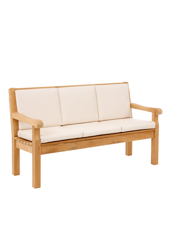 Rückenkissen Summerfield / Hestercombe Bank 150 Sand, 3er-Set