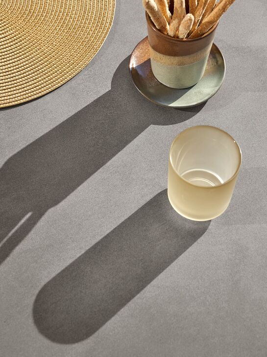 Portland Ausziehtisch Graphit 165-225 x 90 Tischplatte Kunstharz Shade