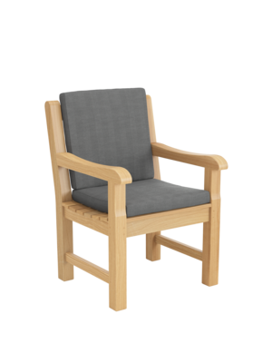 Rückenkissen Summerfield / Hestercombe Armlehnstuhl Shadow