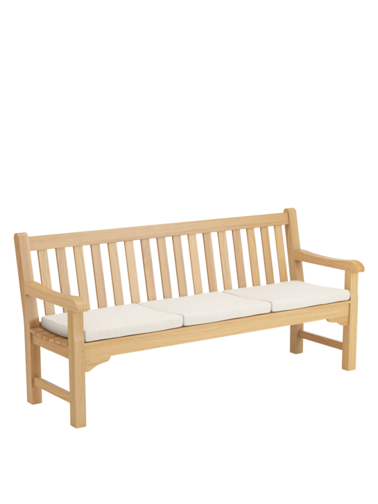 Sitzkissen Summerfield / Hestercombe Bank 180 Linum, 3er-Set