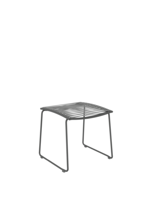 Pan Hocker für Stuhl Graphit